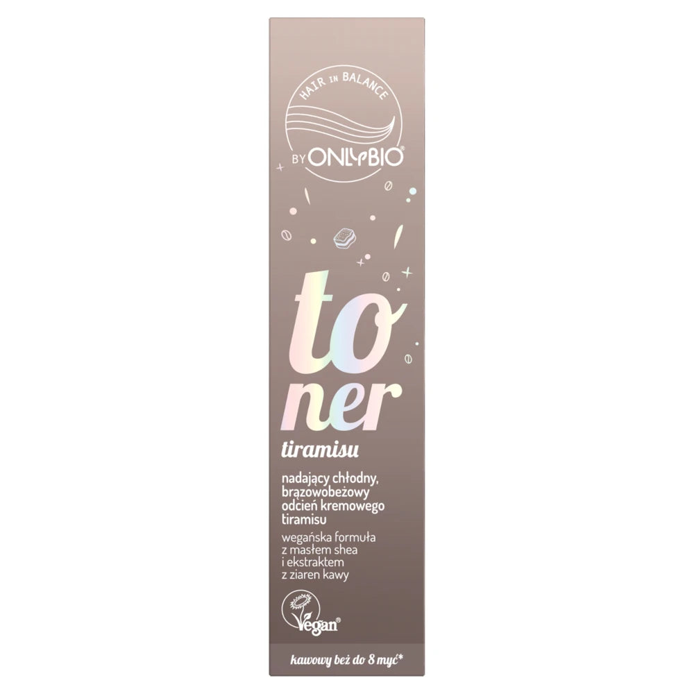 ONLYBIO HAIR IN BALANCE Toner do włosów Tiramisu 100 ml