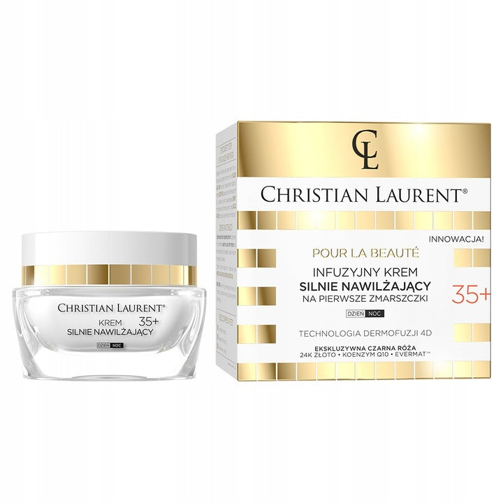 Infuzyjny Krem nawilżający Christian Laurent Pour La Beaute 35+, 50ml