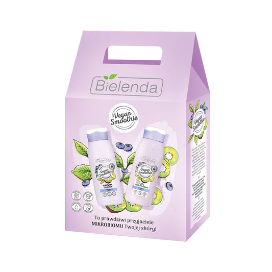 BIELENDA  Zestaw Prezentowy Vegan Smoothie Borówka + Kiwi