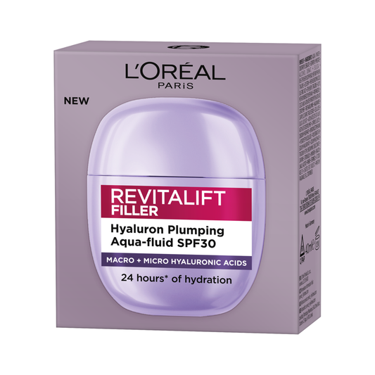 L'ORÉAL Revitalift Filler Krem do twarzy SPF 30 nawilżający na dzień 40 ml