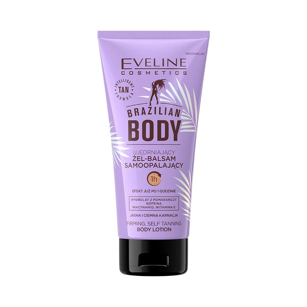 Eveline  Brazilian Body Ujędrniający żel-balsam samoopalający 150ml