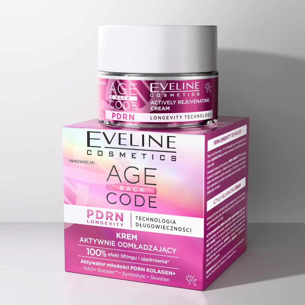 Eveline  Age Back Code Krem aktywnie odmładzający, 50ml