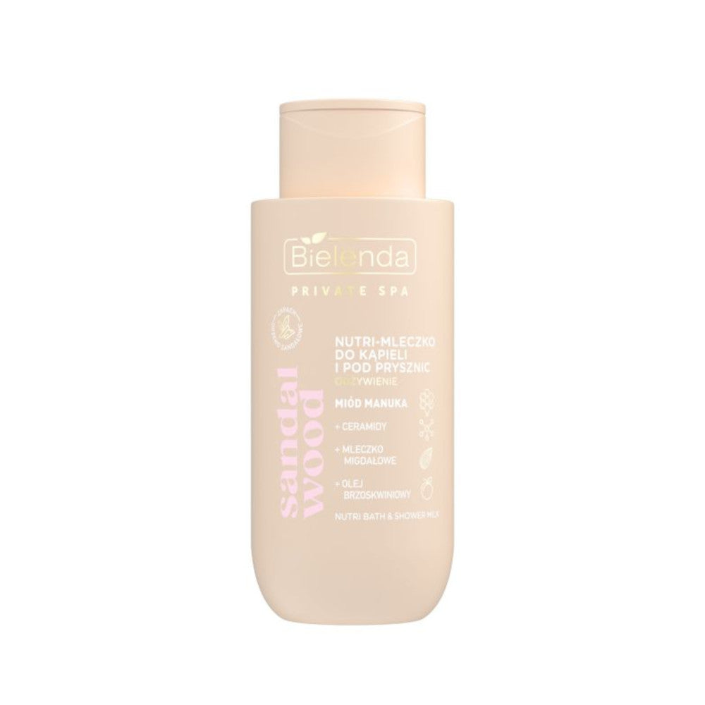 Bielenda Nutri-mleczko odżywcze do kąpieli i pod prysznic Sandal Wood, 300ml
