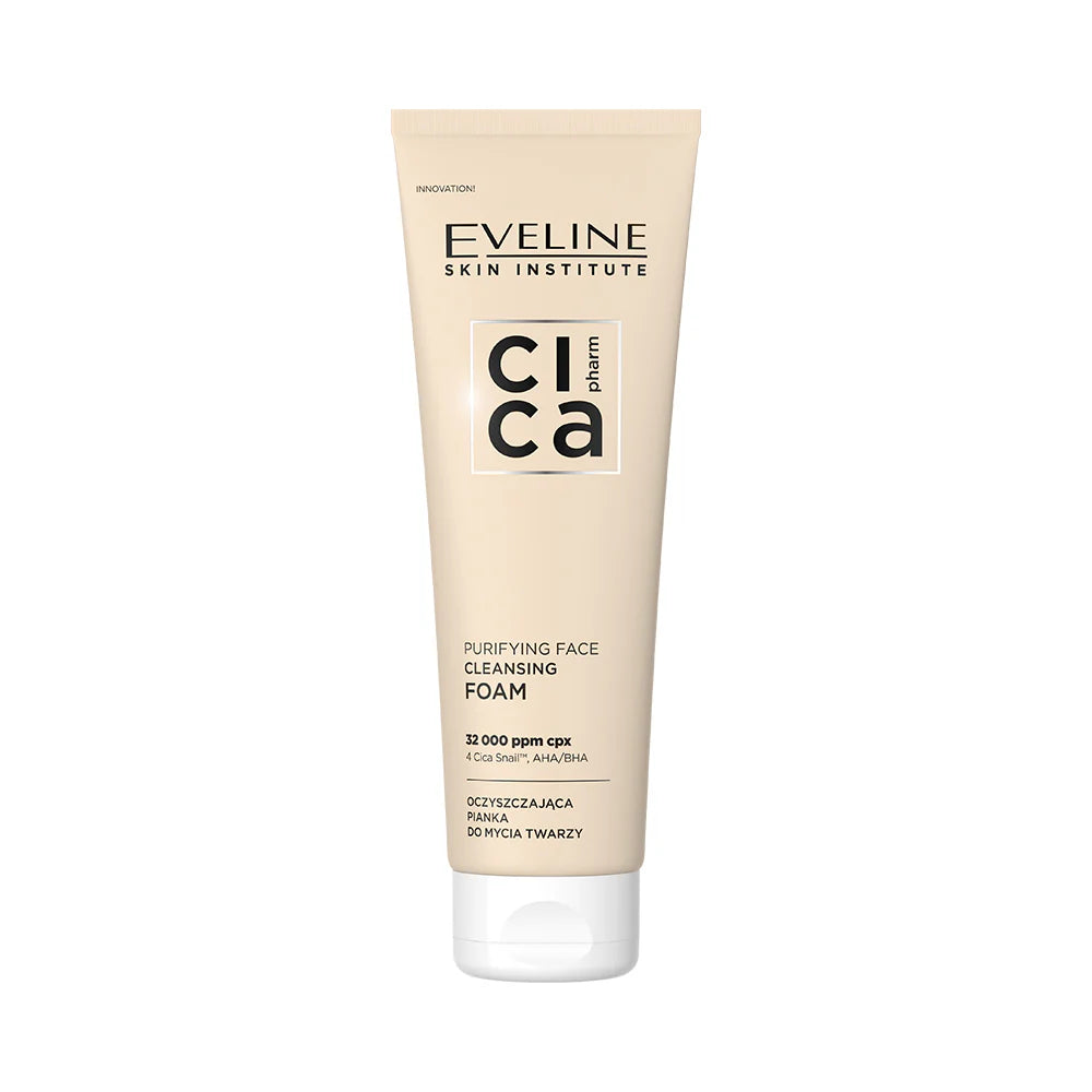 Eveline Skin Institute Cica pharm Oczyszczająca pianka do mycia twarzy, 125ml
