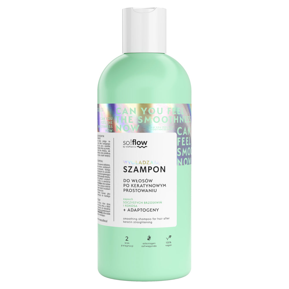 SO!FLOW BY VIS PLANTIS szampon do włosów po keratynowym prostowaniu, 400ml