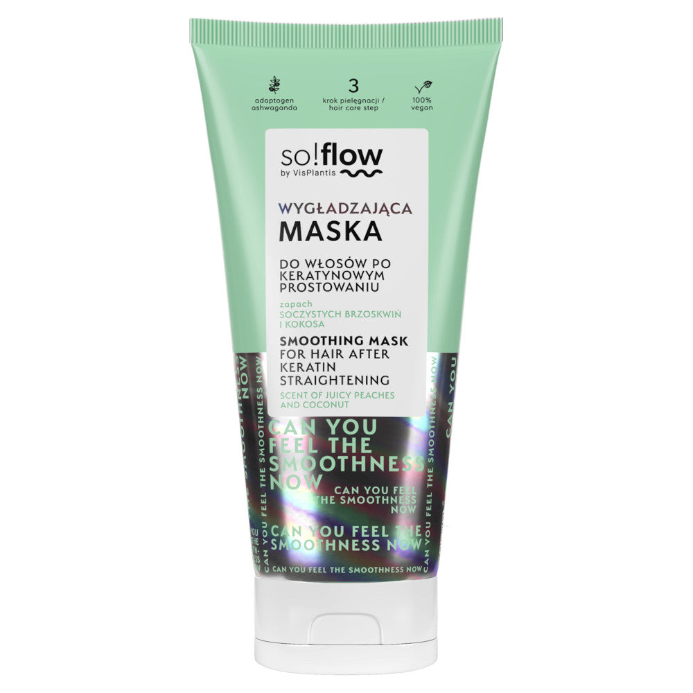 SO!FLOW Maska do włosów po keratynowym prostowaniu, 200 ml