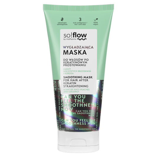 SO!FLOW Maska do włosów po keratynowym prostowaniu, 200 ml