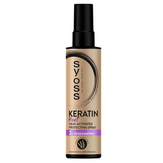 SYOSS Keratin Heat Spray do włosów termoochronny, poziom 4, 200 ml